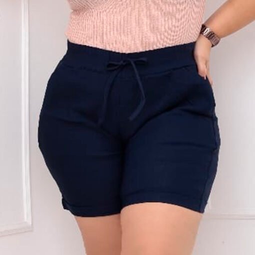 Short Jogger Feminino Plus Size Cores Variadas - Imagem 3