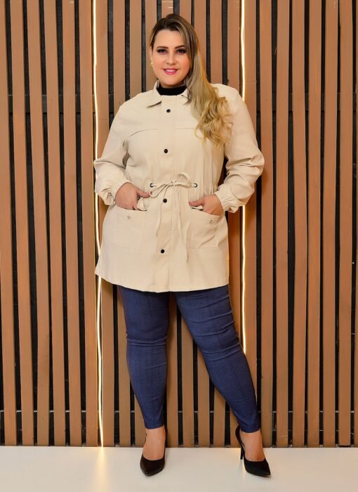 Parka Feminina Plus Size - Imagem 7