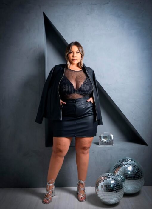 Jaqueta de Couro Plus Size - Imagem 10