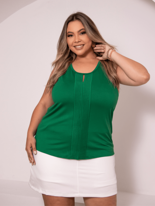 SHORT SAIA ALFAIATARIA  PLUS SIZE BOLSO E BOTOES ZIPE CINTURA ALTA VERAO EVANGELICA SECRETARIA - Imagem 7