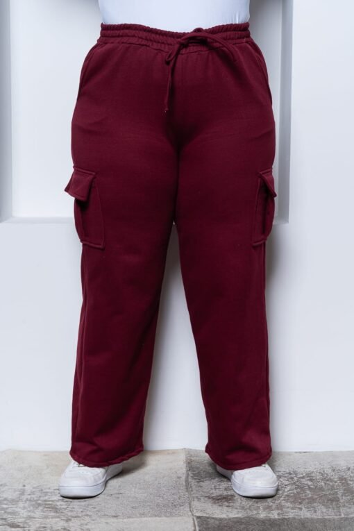 Calça Moletom Com Bolso e Elástico Na Cintura - Imagem 18